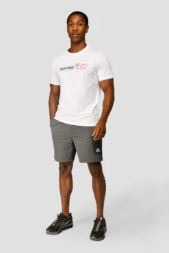 Ultra Woven Short - Cement Grey/Jet Grey -Sport Wear Daily Store ULTRA WOVENSHORT CEMENT GREY JET GREY front 1