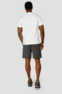 Ultra Woven Short - Cement Grey/Jet Grey -Sport Wear Daily Store ULTRA WOVENSHORT CEMENT GREY JET GREY full back