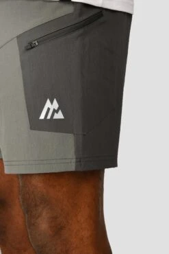 Ultra Woven Short - Cement Grey/Jet Grey -Sport Wear Daily Store ULTRA WOVENSHORT CEMENT GREY JET GREY pocket detail