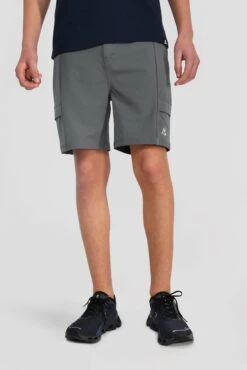Junior Utility Cargo Short - Cement Grey -Sport Wear Daily Store UTILITY CARGO SHORT CASTLEROCK front