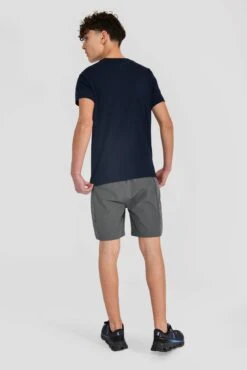 Junior Utility Cargo Short - Cement Grey -Sport Wear Daily Store UTILITY CARGO SHORT CASTLEROCK full back