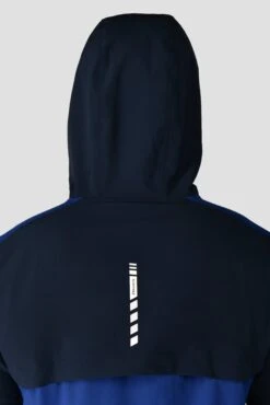 Vector Jacket - Midnight Blue/Marine Blue -Sport Wear Daily Store VECTOR JACKET MIDNIGHT BLUE MARINE BLUE Close back detail