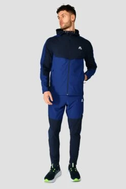 Vector Jacket - Midnight Blue/Marine Blue -Sport Wear Daily Store VECTOR JACKET MIDNIGHT BLUE MARINE BLUE Front