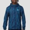 Vigour Print Windbreaker - Midnight Blue/Atlantic -Sport Wear Daily Store VIGOUR BLUE 1