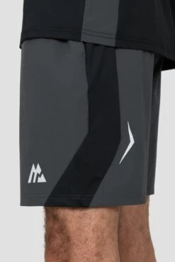 Vista Short - Asphalt/Black -Sport Wear Daily Store VISTA SHORT ASPHALT BLACK BEAUTY ASPHALT BLACK logo detail