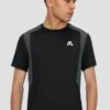 Vista T-Shirt - Black/Asphalt -Sport Wear Daily Store VISTA T SHIRT ASPHALT BLACK BEAUTY ASPHALT BLACK close front