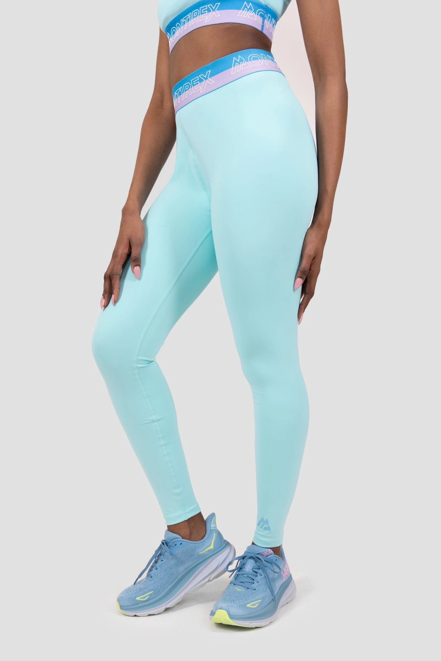 Icon Contrast 2.0 Legging - Summer Sky/Arctic Sky/Lavende 3 Icon Contrast 2.0 Legging - Summer Sky/Arctic Sky/Lavende