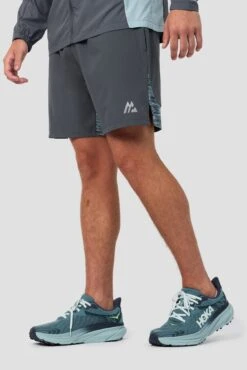 Trail Panel Short - Blue/Grey Multi