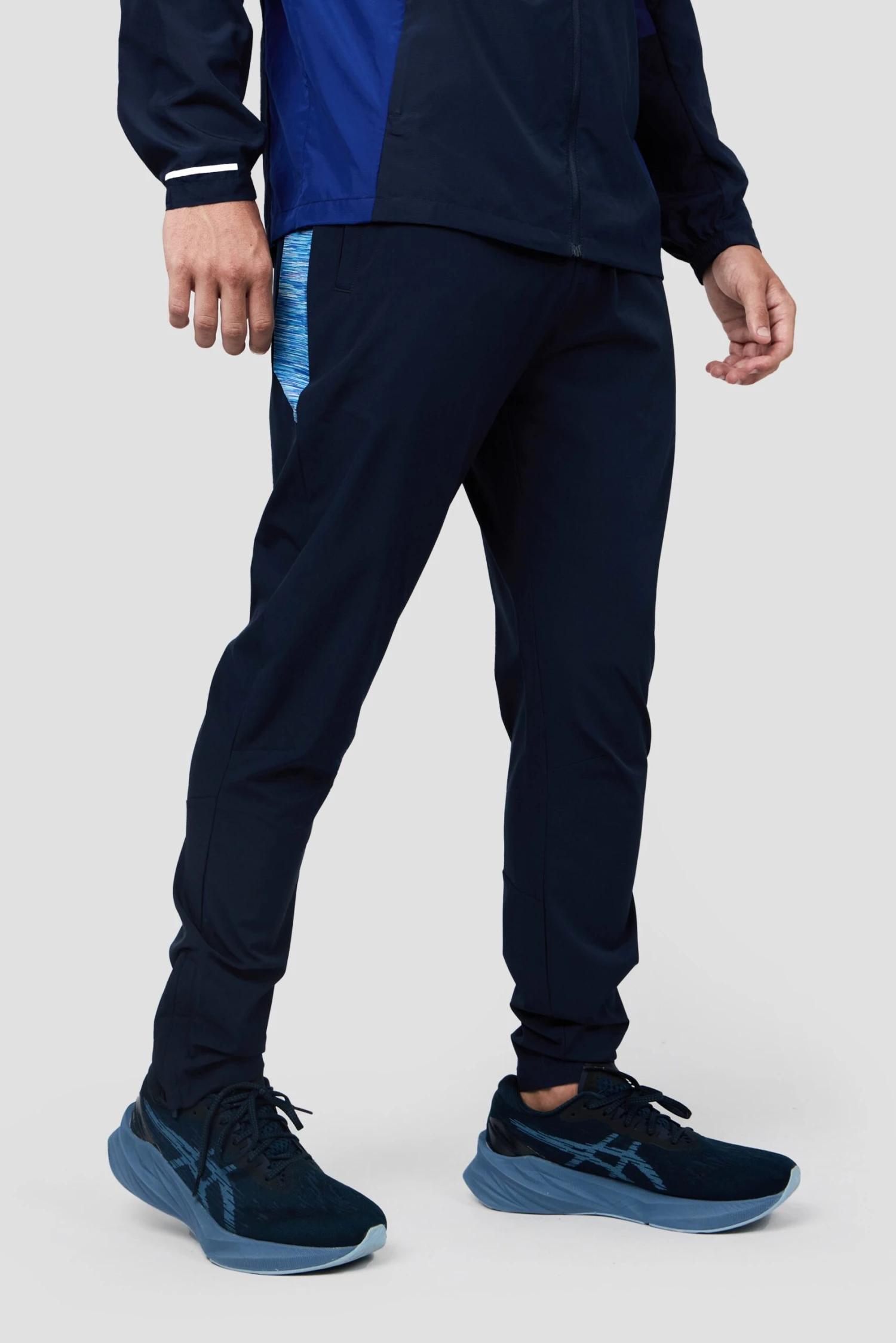 Trail Panel Running Pant - Navy/Royal Blue Multi 4 Trail Panel Running Pant - Navy/Royal Blue Multi - Image 2