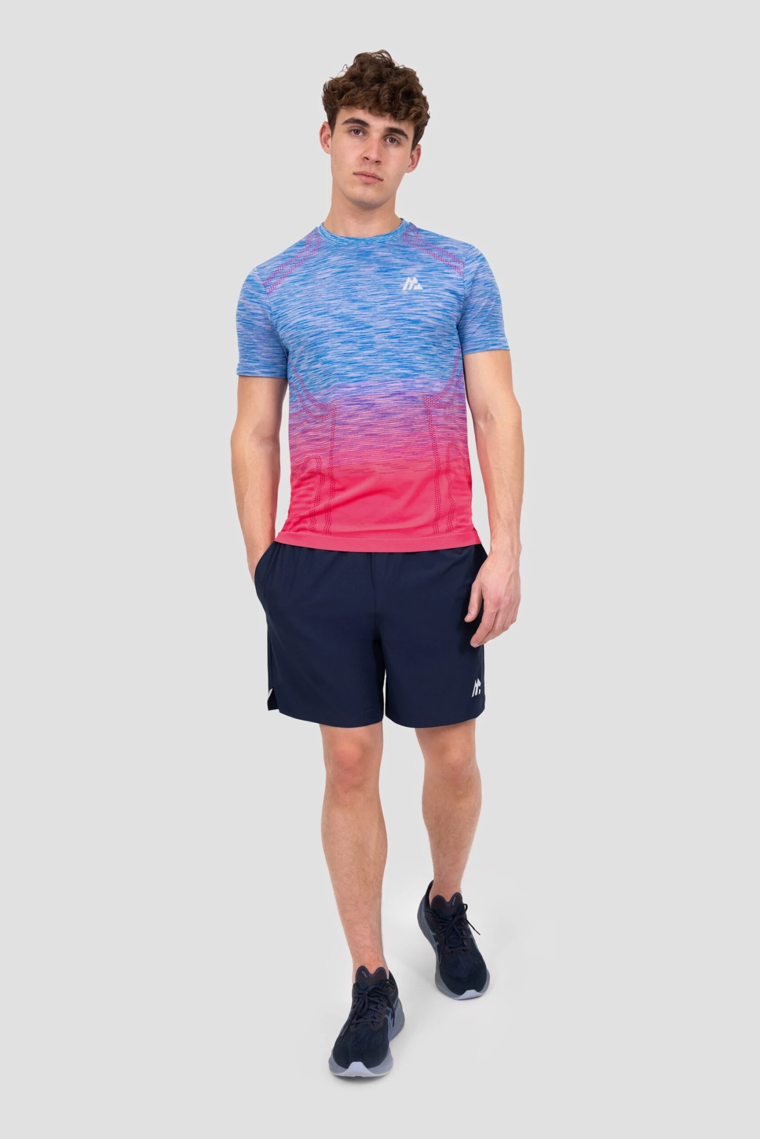 Vector Seamless T-Shirt - Blue/Pink 5 Vector Seamless T-Shirt - Blue/Pink - Image 3