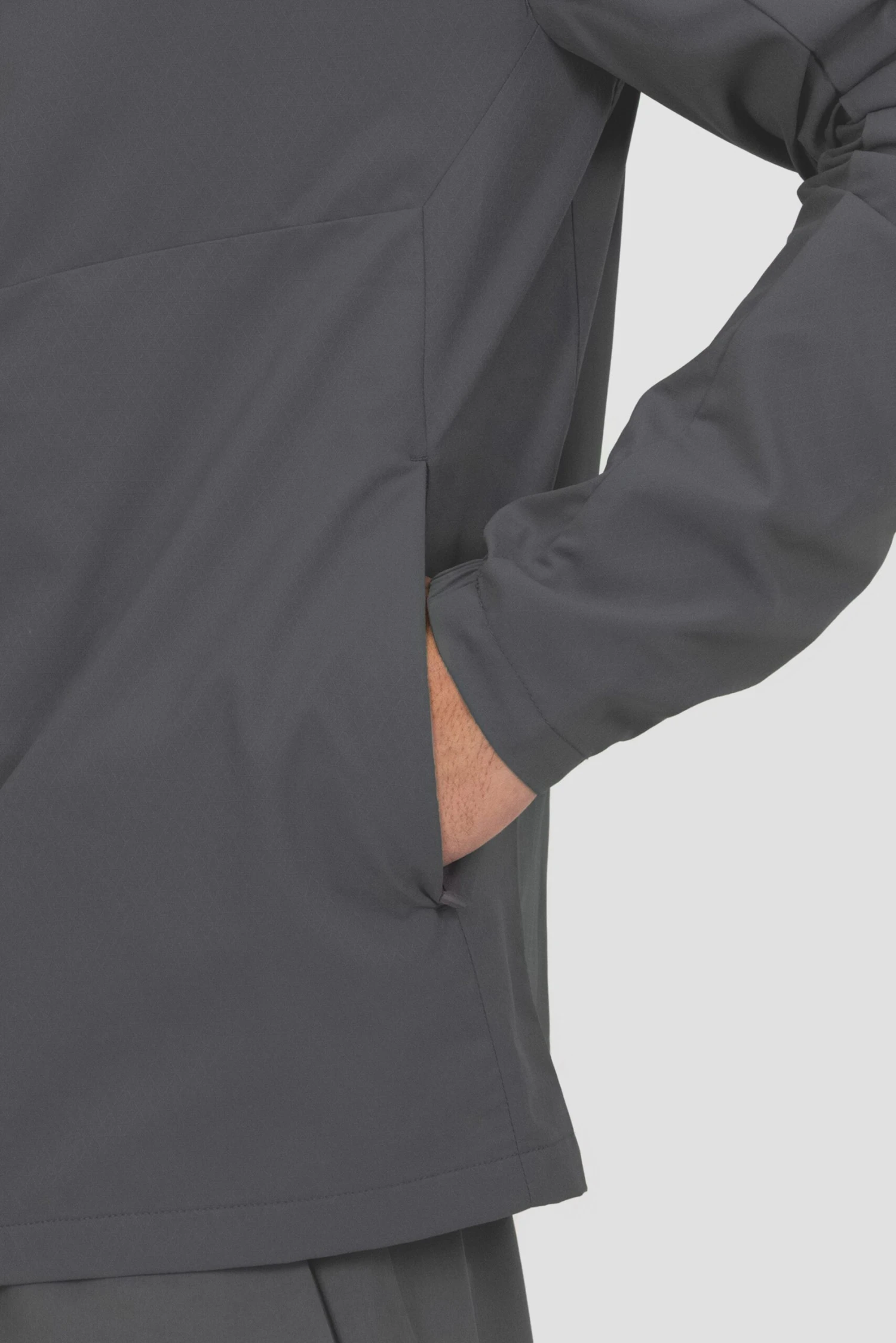 Beta Windbreaker - Slate Grey/Fiery Orange 7 Beta Windbreaker - Slate Grey/Fiery Orange - Image 5