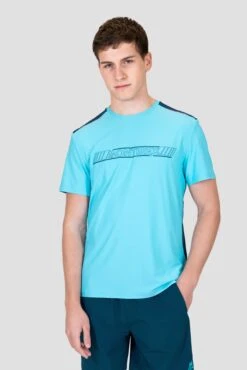 Beta T-Shirt - Neon Sky/Abyssal