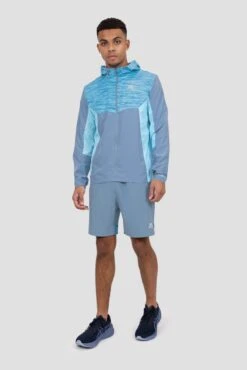 Trail Windbreaker - Slate Blue/Neon Blue Multi -Sport Wear Daily Store doPKACk4 zul7akcrEVvdhgHzPJvlF0pfHkHLoLQs9k