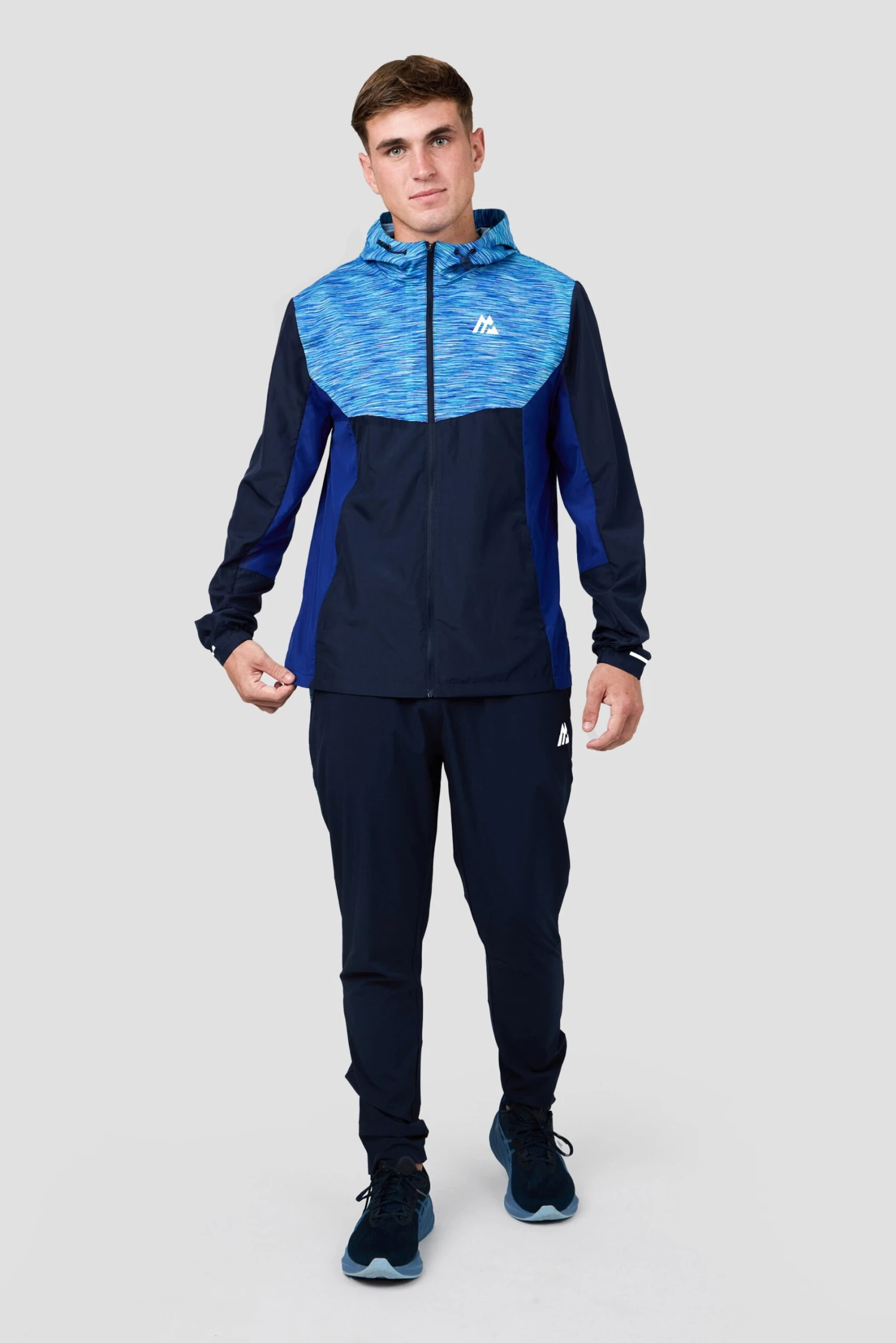 Trail Panel Running Pant - Navy/Royal Blue Multi 7 Trail Panel Running Pant - Navy/Royal Blue Multi - Image 5