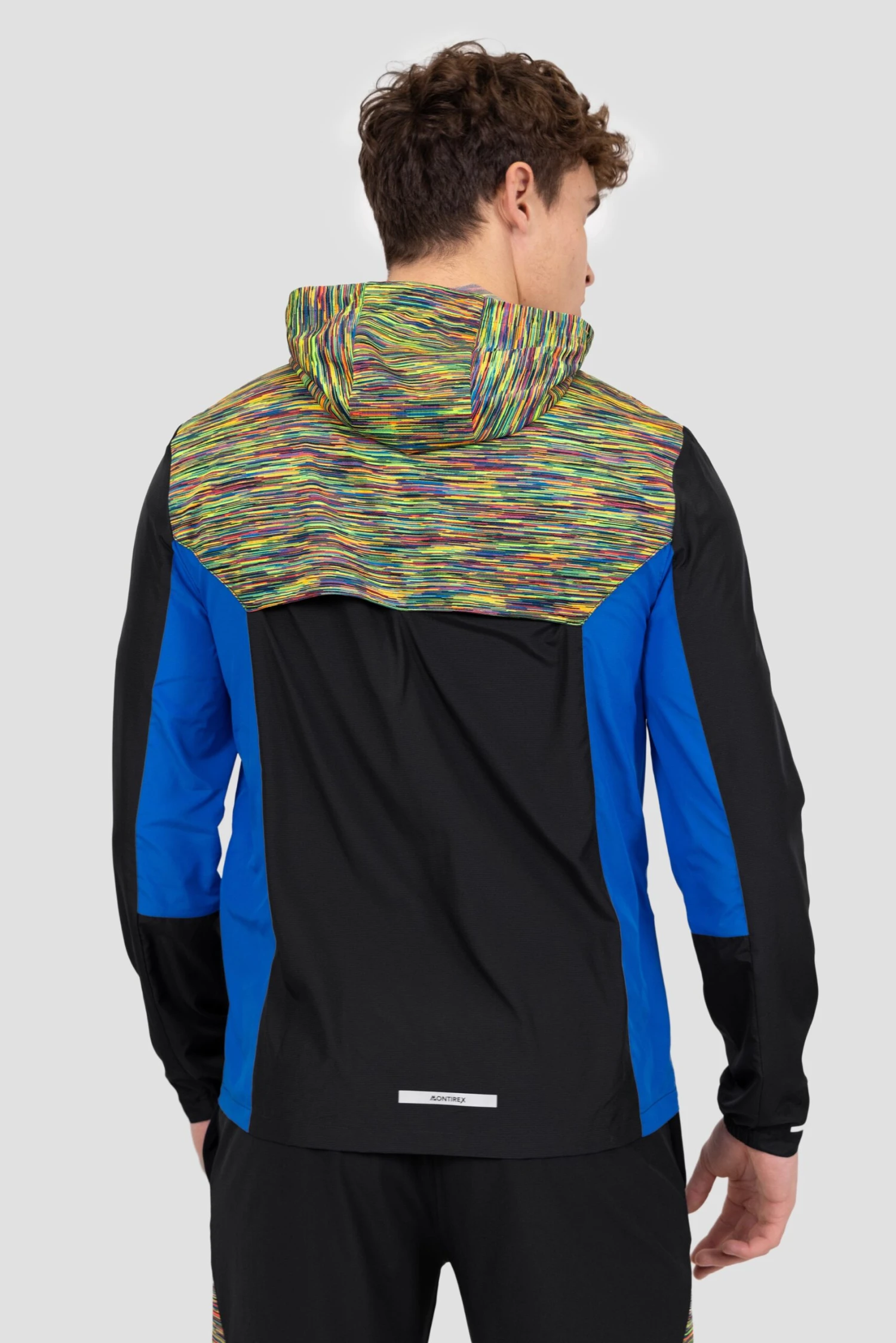 Trail Windbreaker - Blue/Pink/Yellow 4 Trail Windbreaker - Blue/Pink/Yellow - Image 2