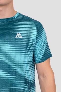 Peak Print T-Shirt - Abyssal/Neon Sky -Sport Wear Daily Store hlxdVJ qZATlyBDdW5lN9o Y70kJA4jVzZpILKIBhQ