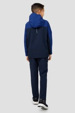 Boys Derecho Waterproof Jacket - Midnight Blue/Marine Blue -Sport Wear Daily Store olUIYT sdG9NluT76o0xudLZrkpTny0s9J0aDjyakeI