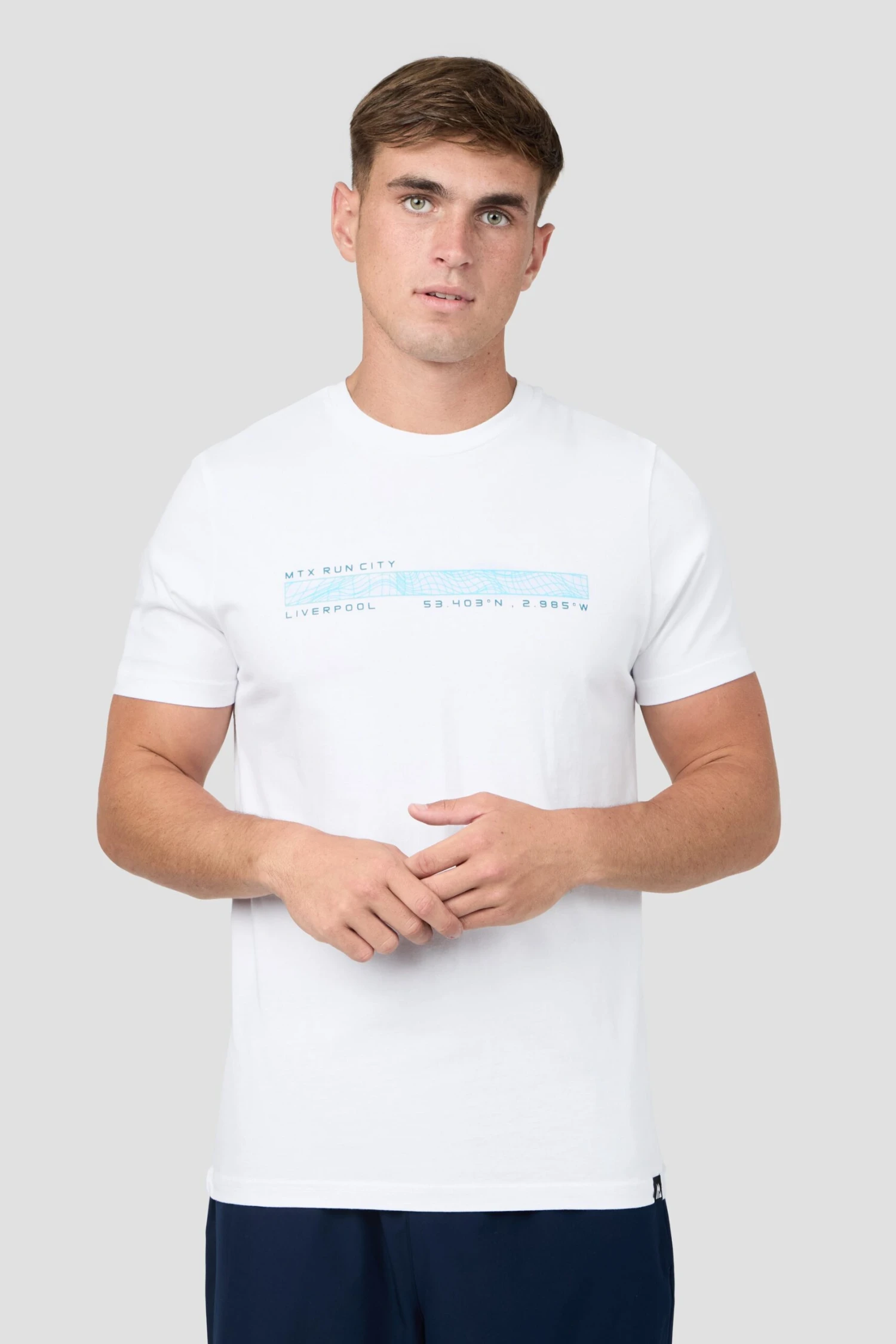 Liverpool Coordinates T-Shirt - White 3 Liverpool Coordinates T-Shirt - White