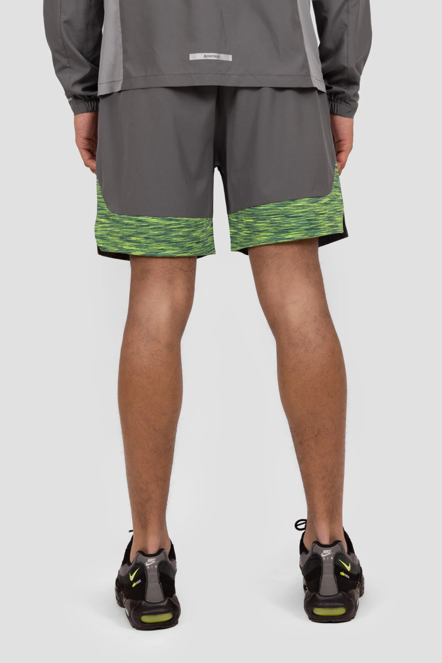 Trail Panel Short - Grey/Green/Black 6 Trail Panel Short - Grey/Green/Black - Image 4