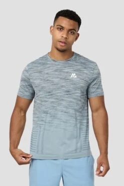 Vector Seamless T-Shirt - Light Blue Multi