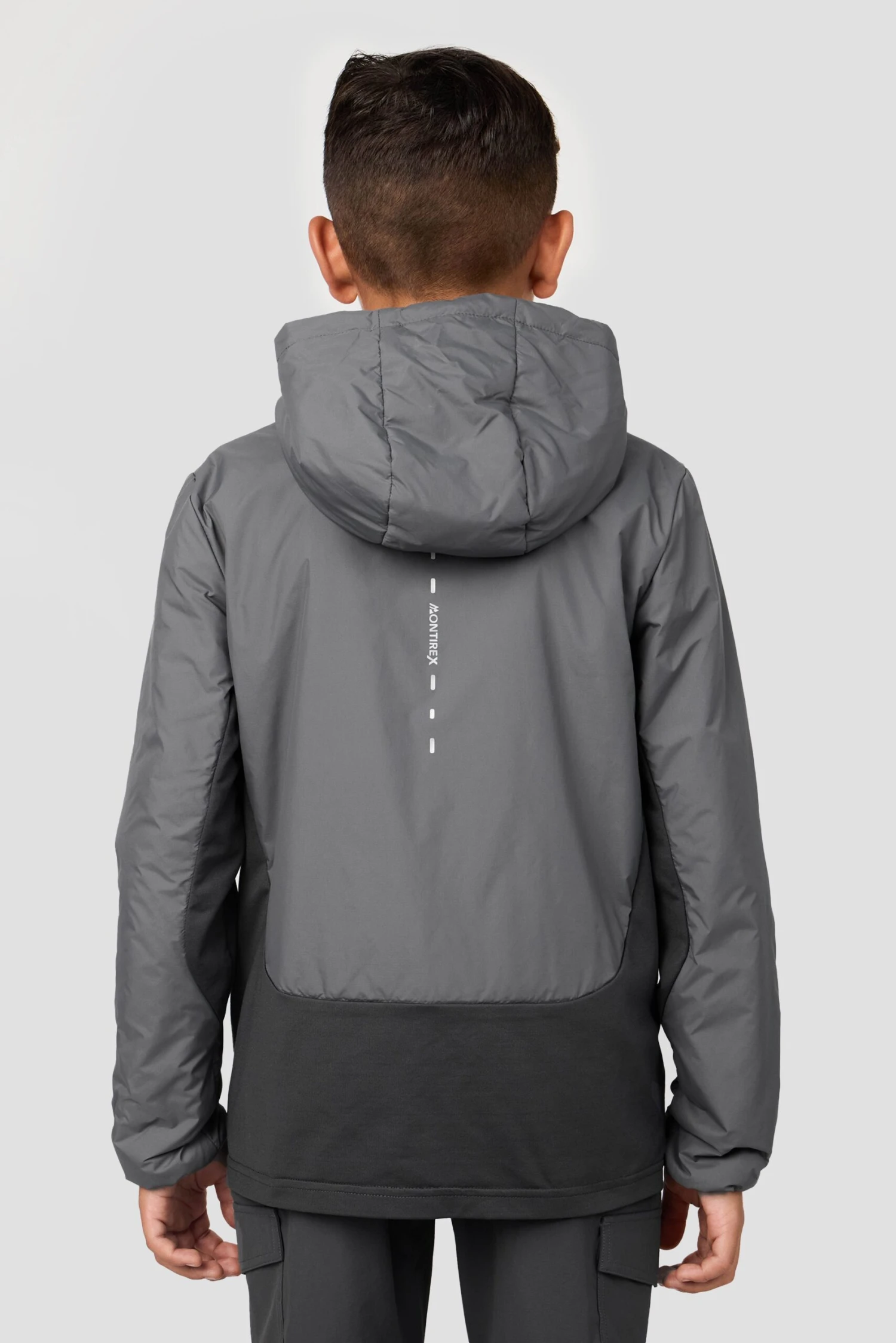 Boys Cache Jacket - Cement Grey/Asphalt 4 Boys Cache Jacket - Cement Grey/Asphalt - Image 2