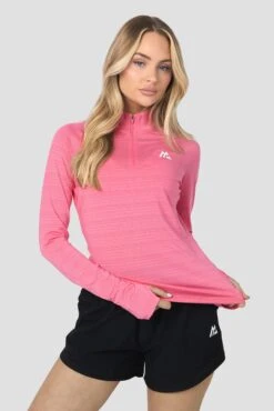 Draft 1/4 Zip - Framboise