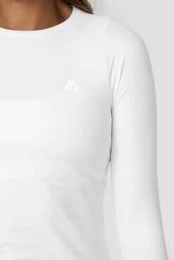 Form Long Sleeve T-Shirt - White -Sport Wear Daily Store vbRK2XM9Fyg5djvNA0FBFqYaTM3FdIUl8ujasv8N3d4