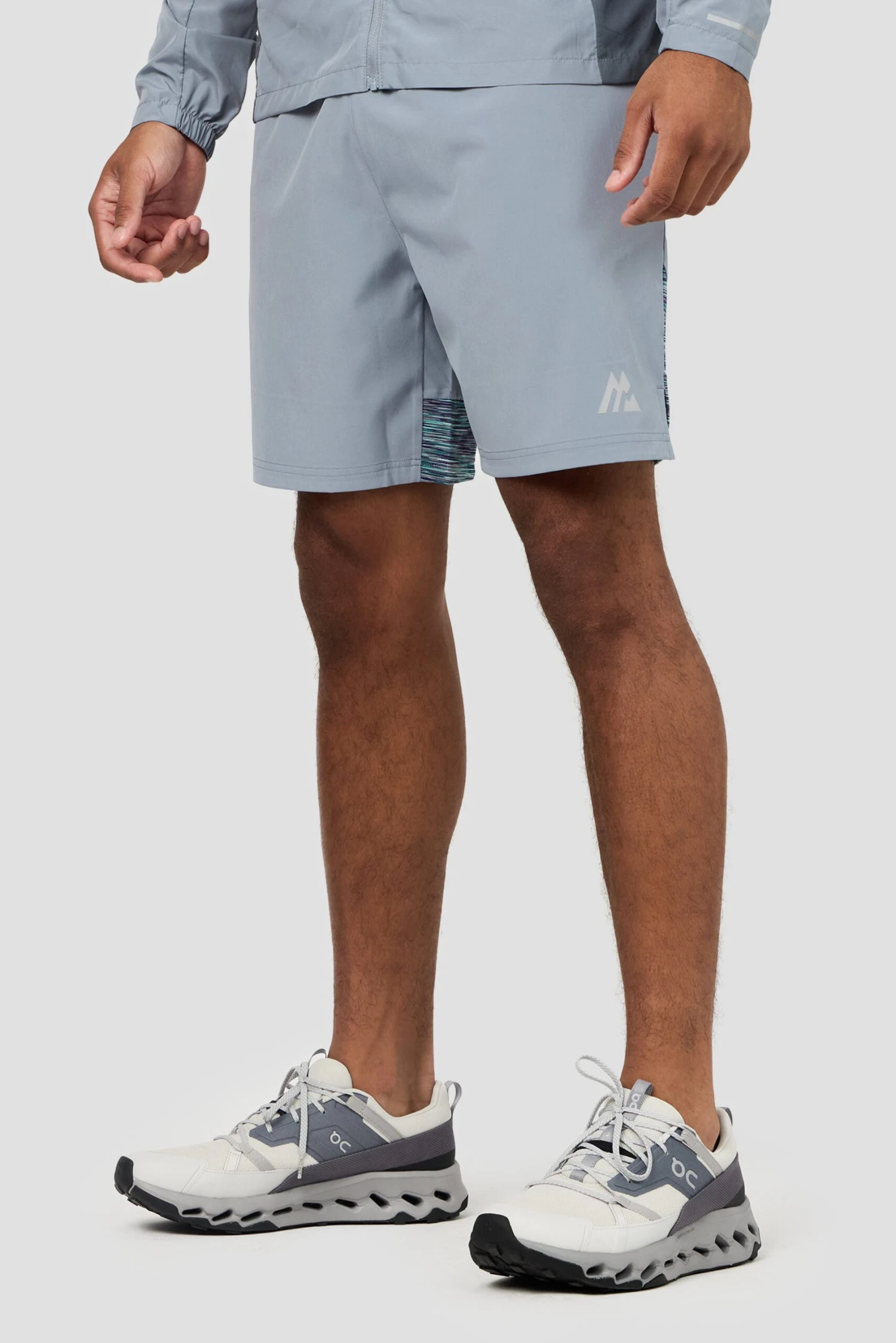 Trail Panel Short - Grey/Green/Purple 3 Trail Panel Short - Grey/Green/Purple