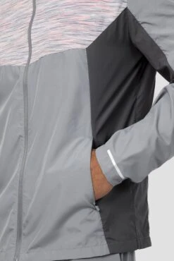 Trail Windbreaker - Grey/Pink/White -Sport Wear Daily Store z9KVP qypydeFCdXz24whIf jOXmzK2mQeBZ5w1413E