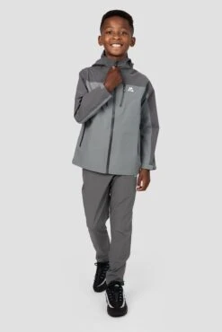 Boys Derecho Waterproof Jacket - Platinum Grey/Cement Grey -Sport Wear Daily Store zHzl8ZQ2dYv0ul2ibC3IRsfkbBifs2X6P6rfH8S0ajk