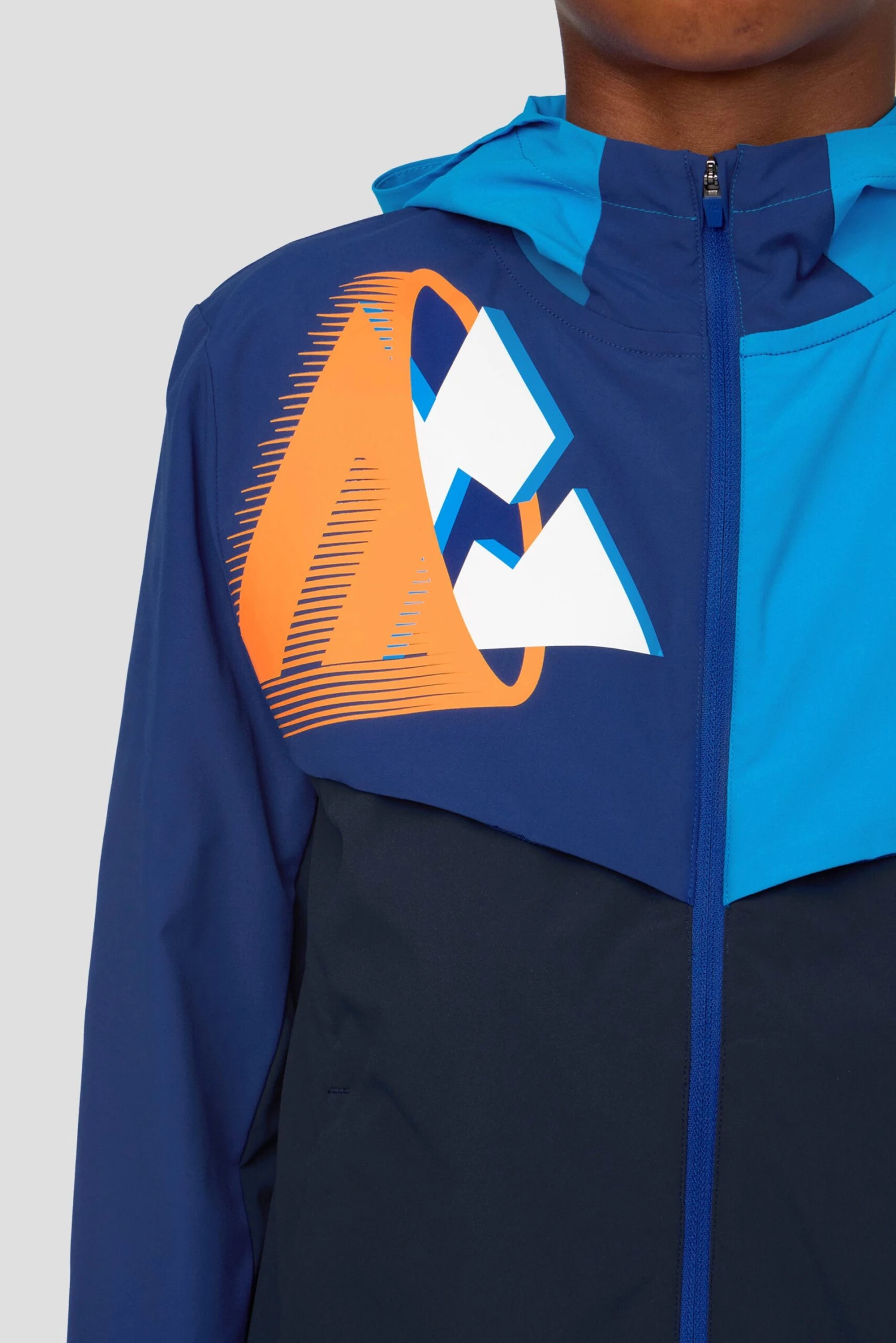 Boys MTX Run Jacket - Midnight Blue/Idaho Blue/Marine Blue 8 Boys MTX Run Jacket - Midnight Blue/Idaho Blue/Marine Blue - Image 6